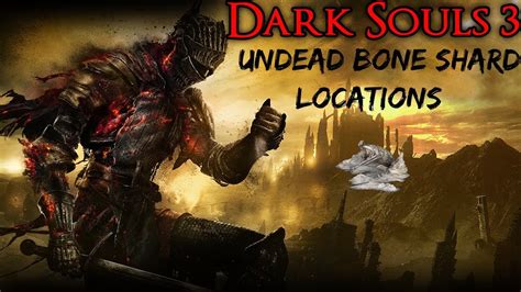 These consumables found throughout the game worlds let players enhance the potency of each use of the Estus Flask. . Undead bone shard dark souls 3